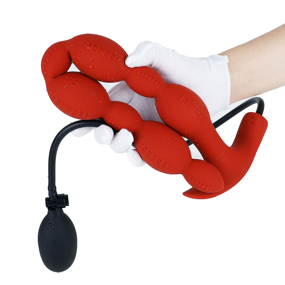 The Gauntlet - Inflatable Anal Beads - Long Anal Toy