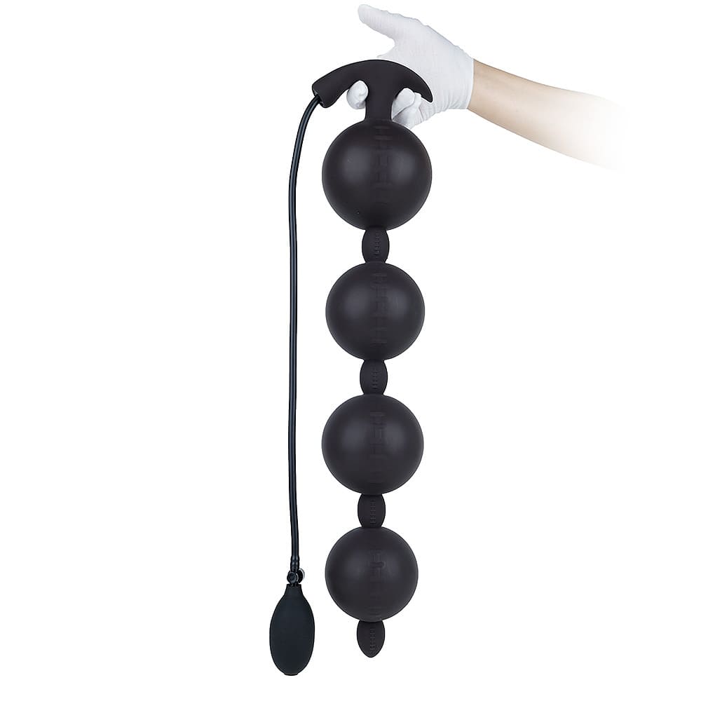 The Gauntlet - Inflatable Anal Beads - Long Anal Toy