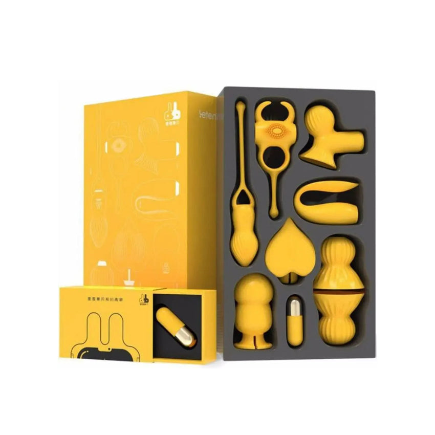 Xoxomoving - Seven Tortures Multi-Functional Vibrator G-Spot Vagina Nipple Stimulator Xoxomoving