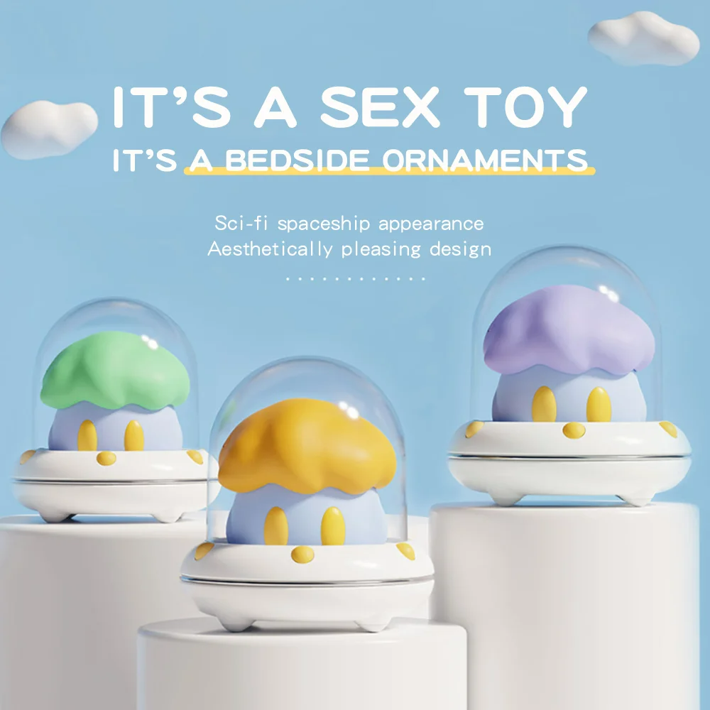 Xoxomoving- Mushroom Sucking Sex Toys for Women Pleasure 12 Vibration Modes Xoxomoving