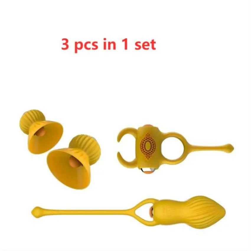 Xoxomoving - Seven Tortures Multi-Functional Vibrator G-Spot Vagina Nipple Stimulator Xoxomoving