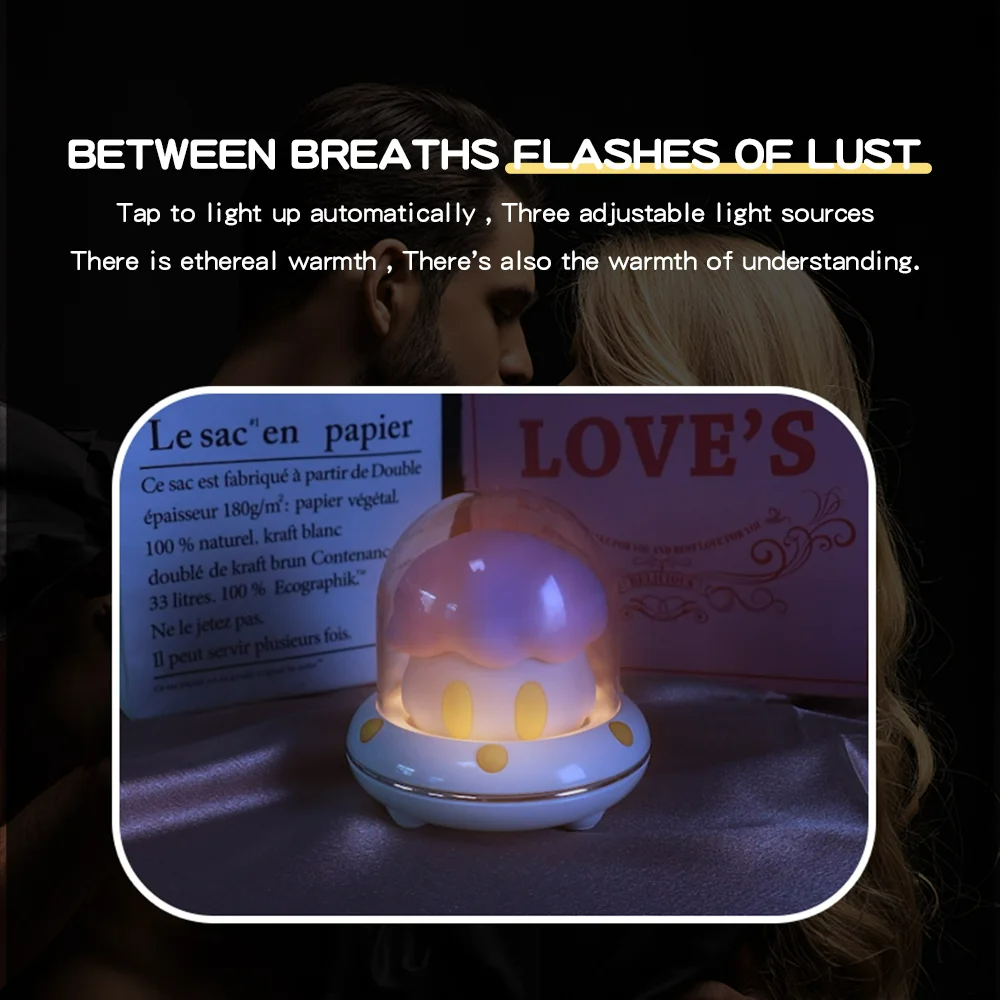 Xoxomoving- Mushroom Sucking Sex Toys for Women Pleasure 12 Vibration Modes Xoxomoving