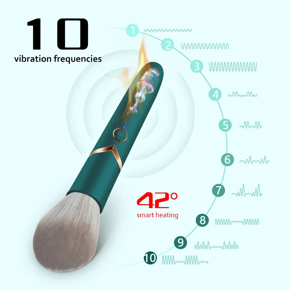 Xoxomoving - Sex Toys Makeup Brush Dildos Wireless Vibrators for Women Xoxomoving