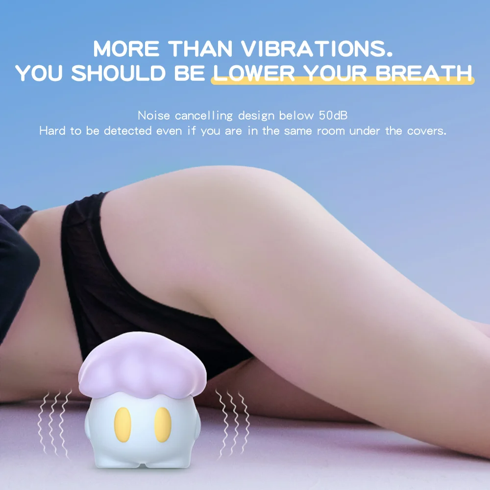 Xoxomoving- Mushroom Sucking Sex Toys for Women Pleasure 12 Vibration Modes Xoxomoving