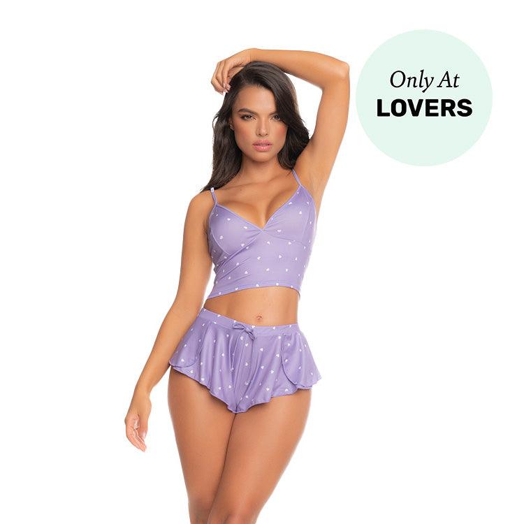 Lounge Shorts 2pc Set Xoxomoving