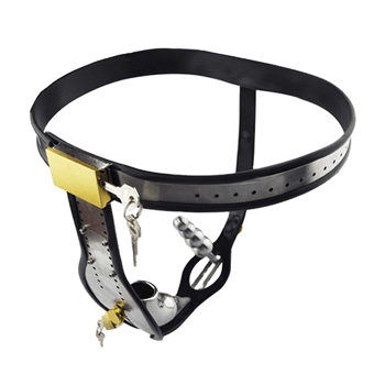 Men's Steel Plate Chastity Belt Xoxomoving