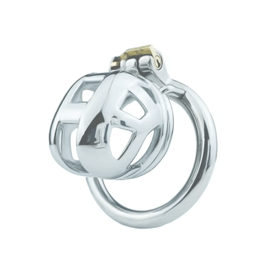 Metal Cobra Chastity Cage - Nub Xoxomoving