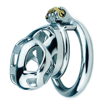 Metal Cobra Chastity Cage - Small Xoxomoving