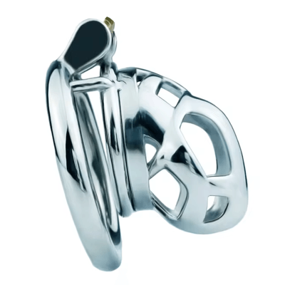 Metal Cobra Chastity Cage - Small Xoxomoving