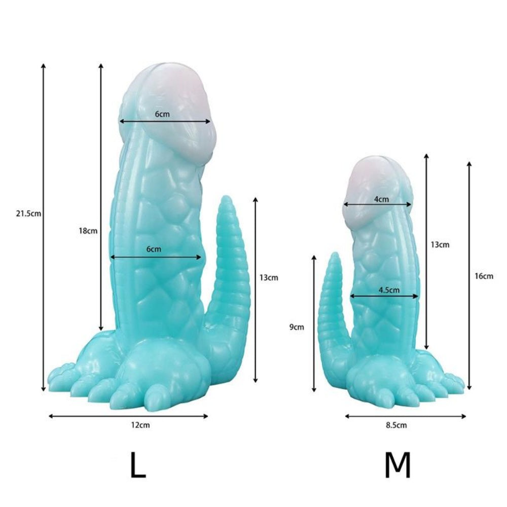 8.46 Inch Monster Dildo - Fantasy Dildo - Dragon Dildo - 2 Sizes Xoxomoving