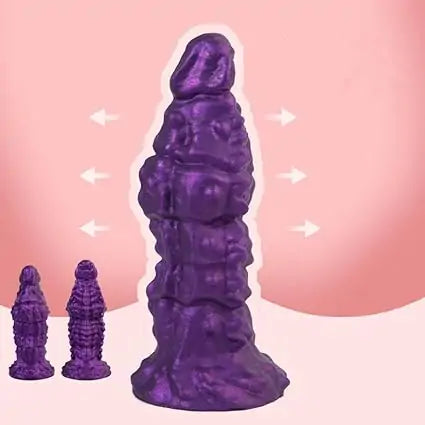 Mystic Purple Beetle Butt Plug Xoxomoving