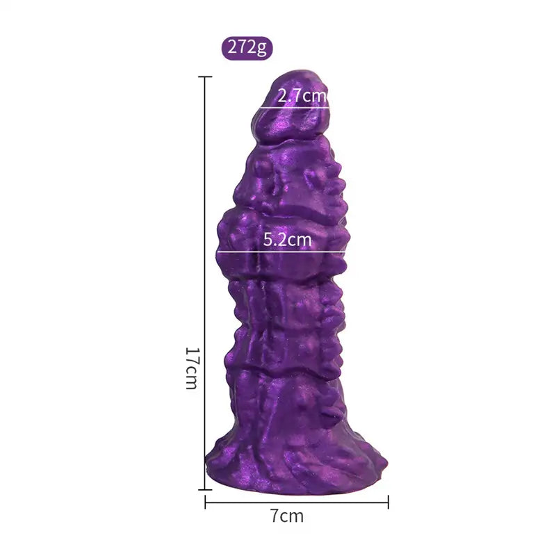 Mystic Purple Beetle Butt Plug Xoxomoving