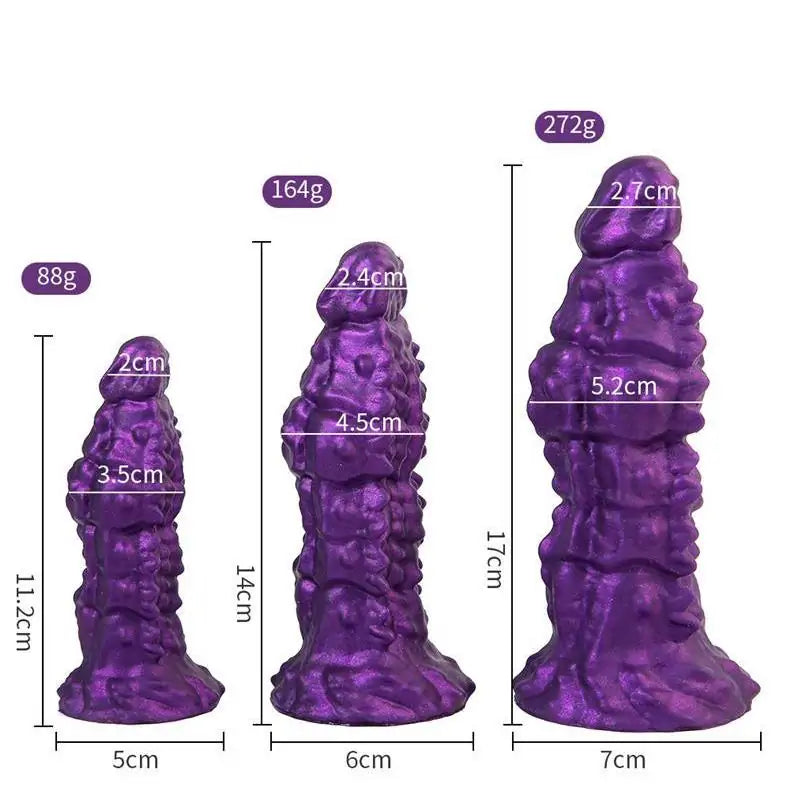 Mystic Purple Beetle Butt Plug Xoxomoving