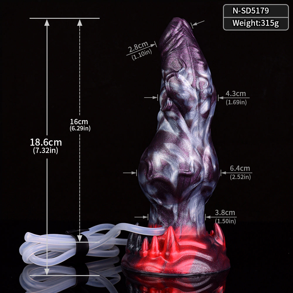 Big Cock Fantasy Spiked Dog Knot Dildo Xoxomoving