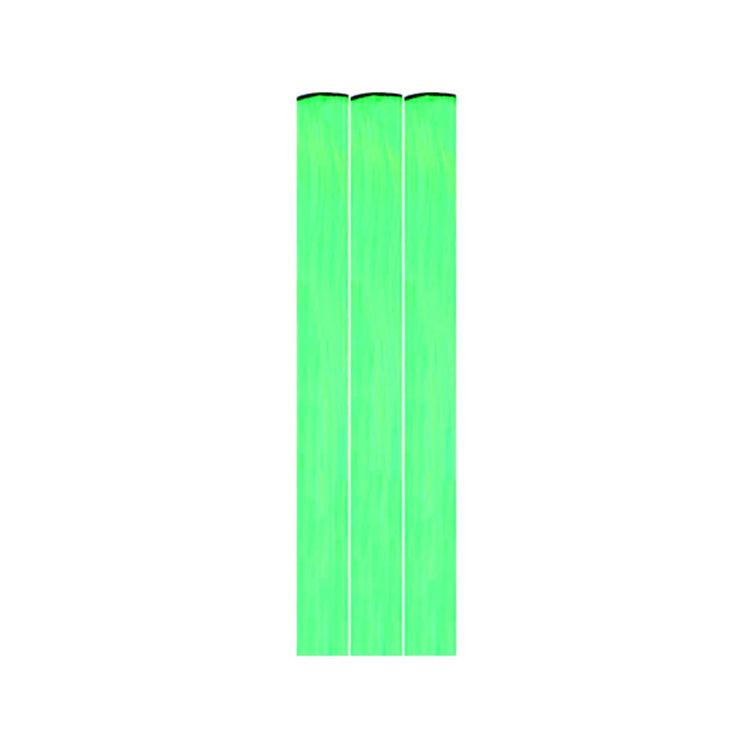 Neon Green Glow In The Dark Hair Extension Clips 3pk Xoxomoving