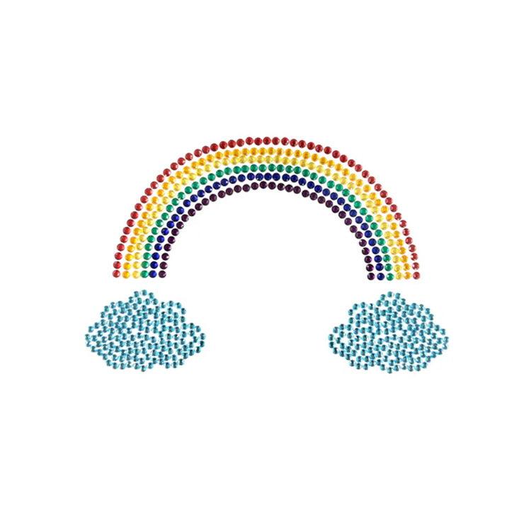 Rainbow Pride Crystal Body Jewels Xoxomoving