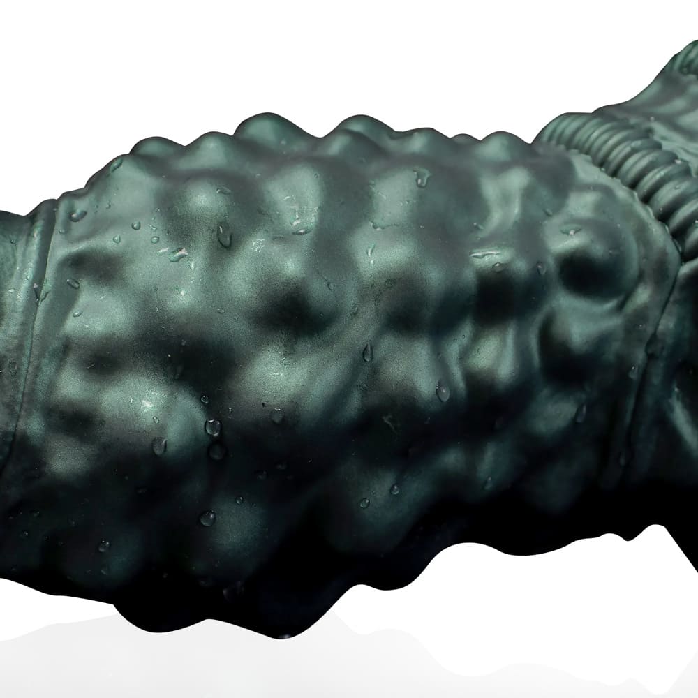 Nexus Node Dildo – Textured Silicone Fantasy Dildo with Suction Cup Base