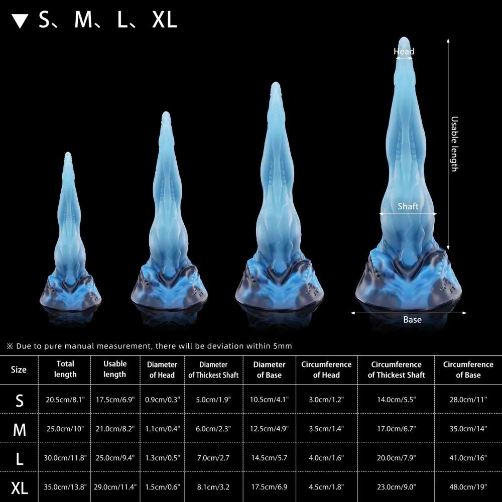 Tentacle Monster Dildo – S-Shaped Platinum Silicone with Suction Cup Base Xoxomoving