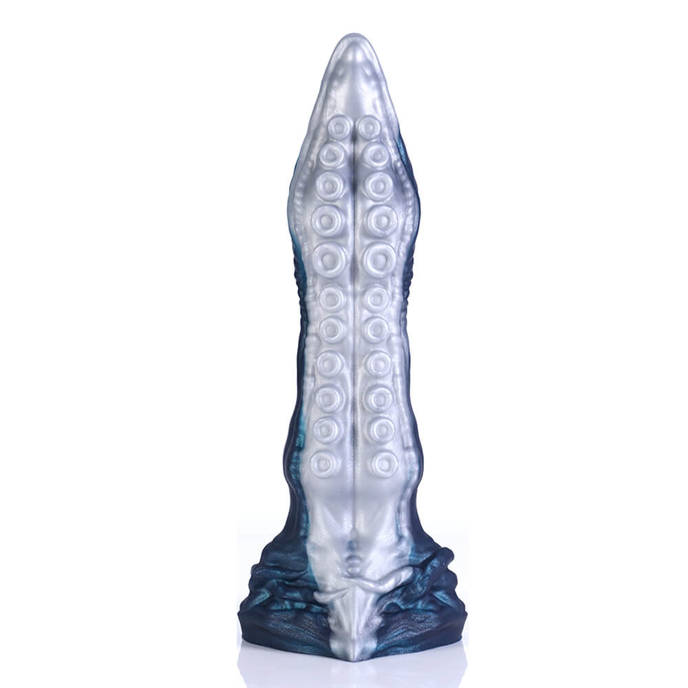 Tentacle Dildo – Platinum Silicone with Suction Cup Base Xoxomoving