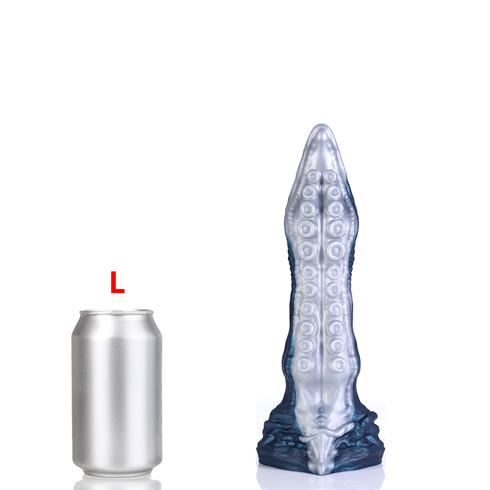 Tentacle Dildo – Platinum Silicone with Suction Cup Base Xoxomoving