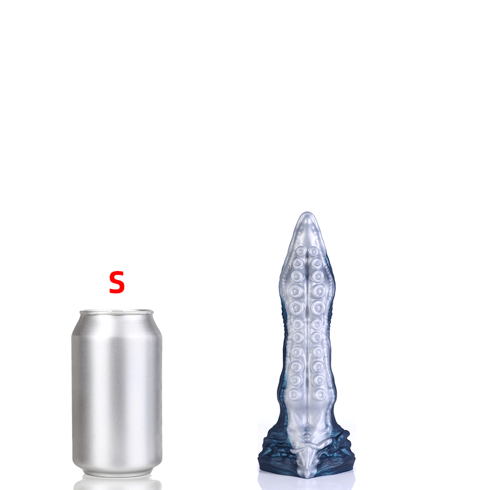 Tentacle Dildo – Platinum Silicone with Suction Cup Base Xoxomoving