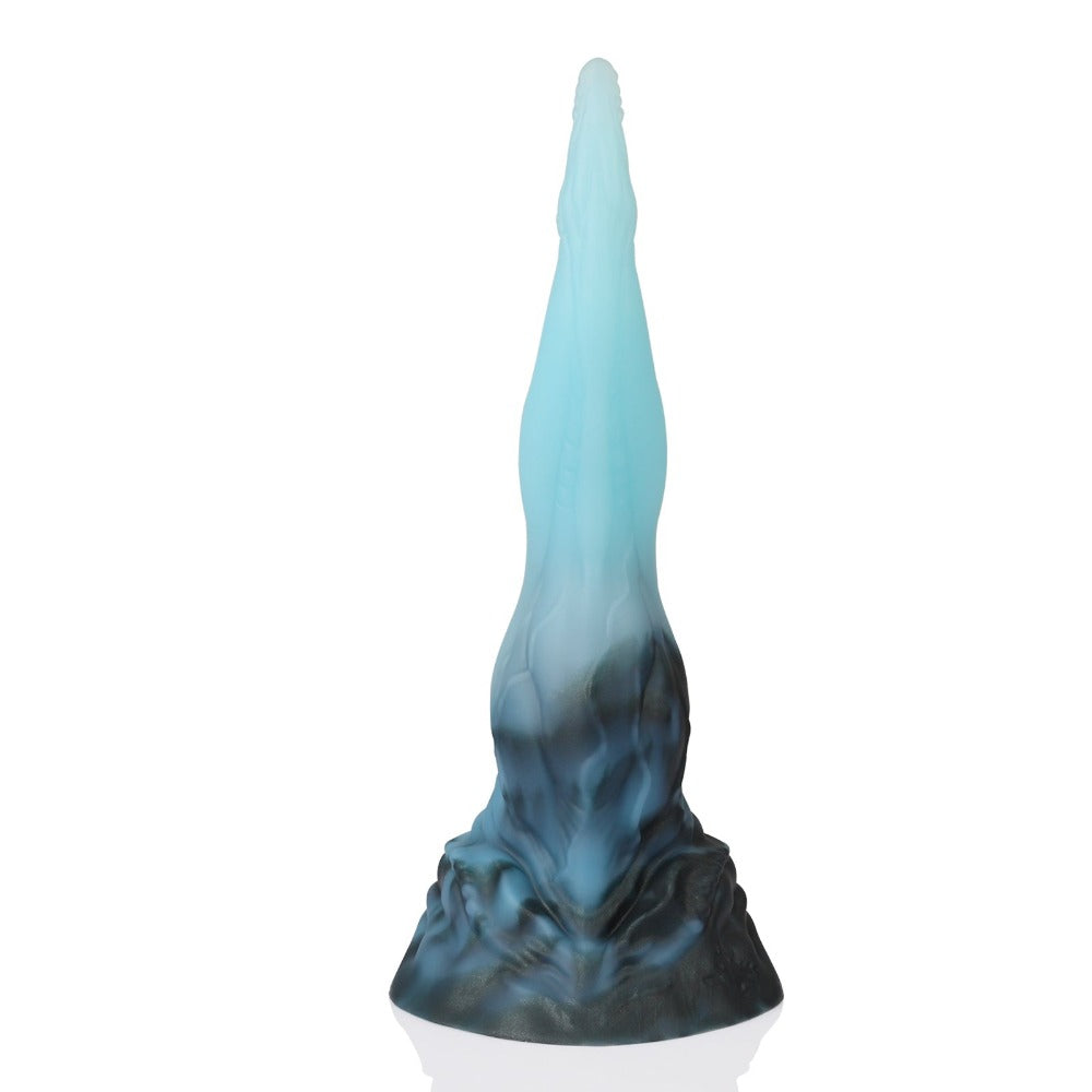 Tentacle Monster Dildo – S-Shaped Platinum Silicone with Suction Cup Base Xoxomoving