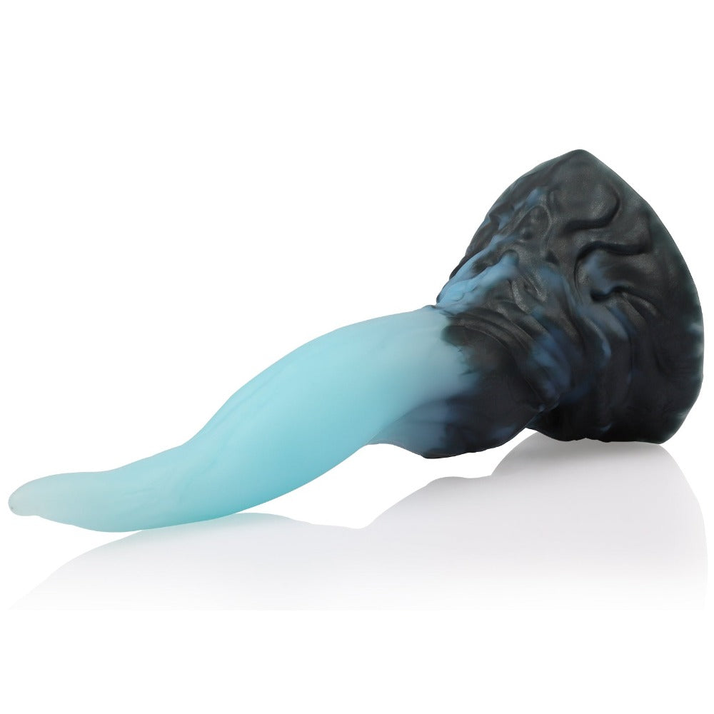 Tentacle Monster Dildo – S-Shaped Platinum Silicone with Suction Cup Base Xoxomoving