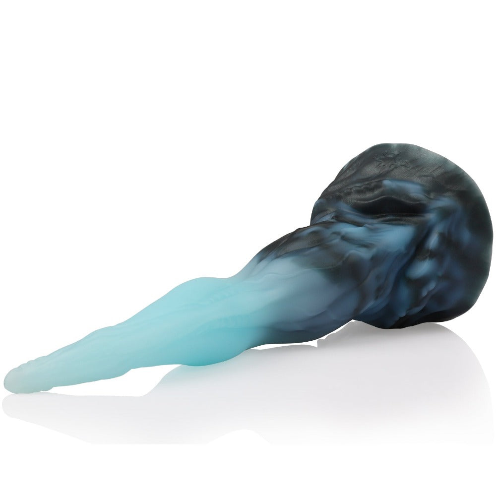 Tentacle Monster Dildo – S-Shaped Platinum Silicone with Suction Cup Base Xoxomoving