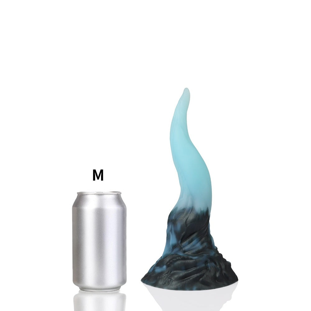 Tentacle Monster Dildo – S-Shaped Platinum Silicone with Suction Cup Base Xoxomoving