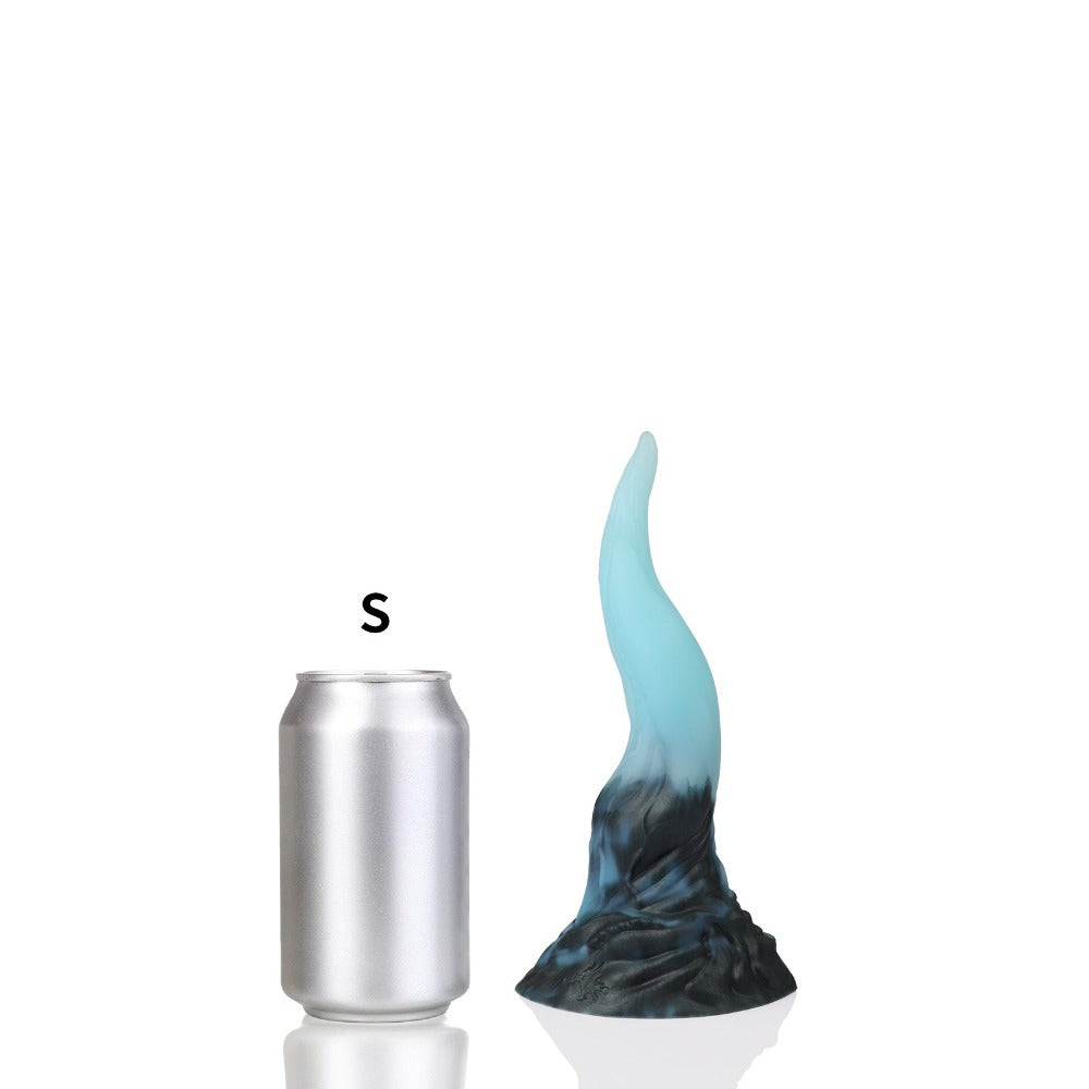Tentacle Monster Dildo – S-Shaped Platinum Silicone with Suction Cup Base Xoxomoving