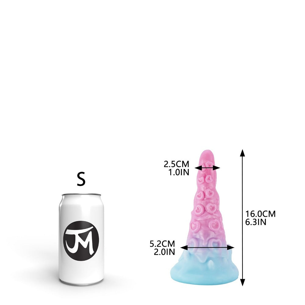 Tentacle Dildo – Suction Cup Base with Textured Silicone Shaft Xoxomoving