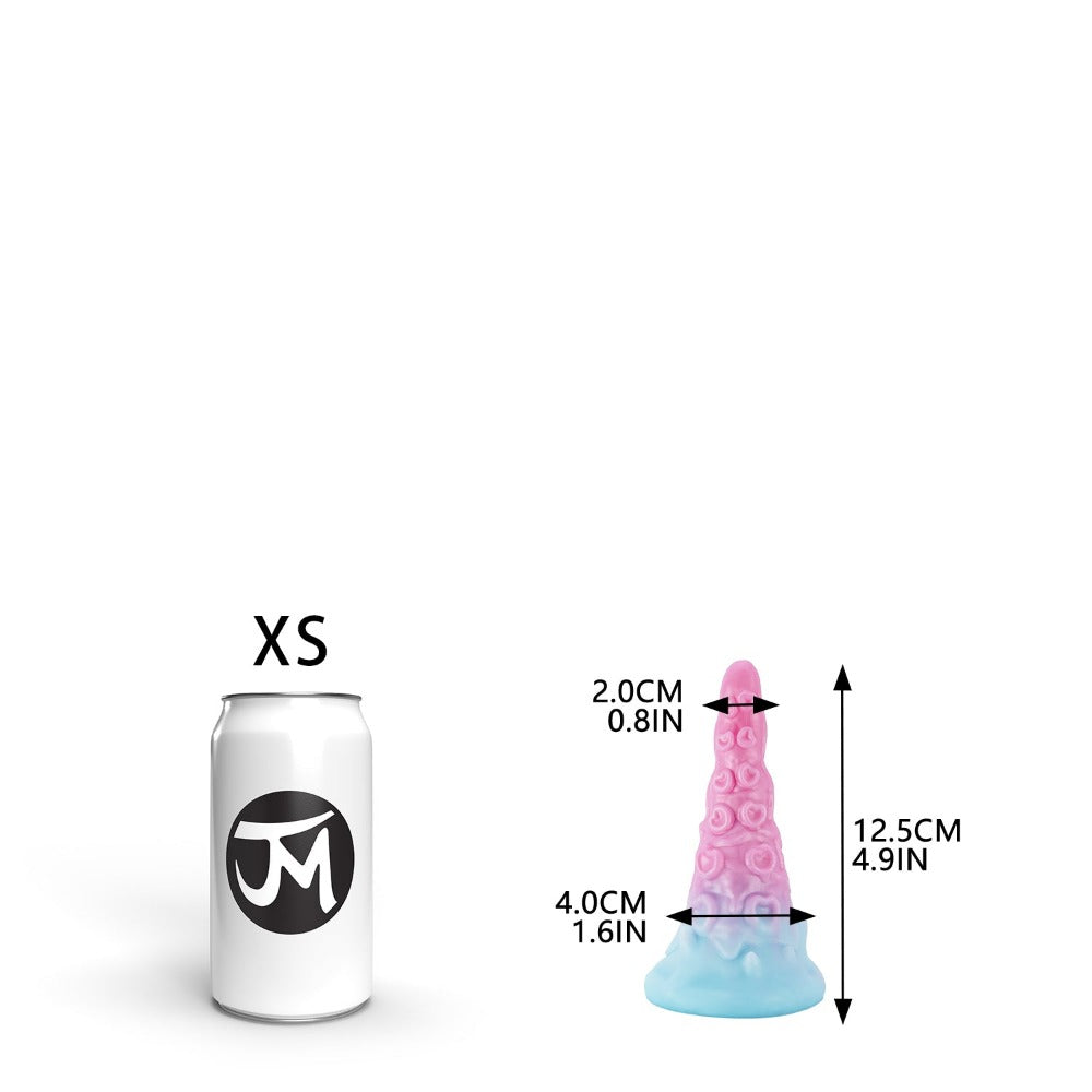Tentacle Dildo – Suction Cup Base with Textured Silicone Shaft Xoxomoving