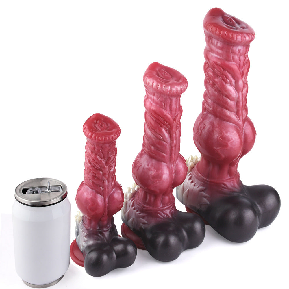 Giant Animal Fantasy Knot Wolf Dildo Xoxomoving