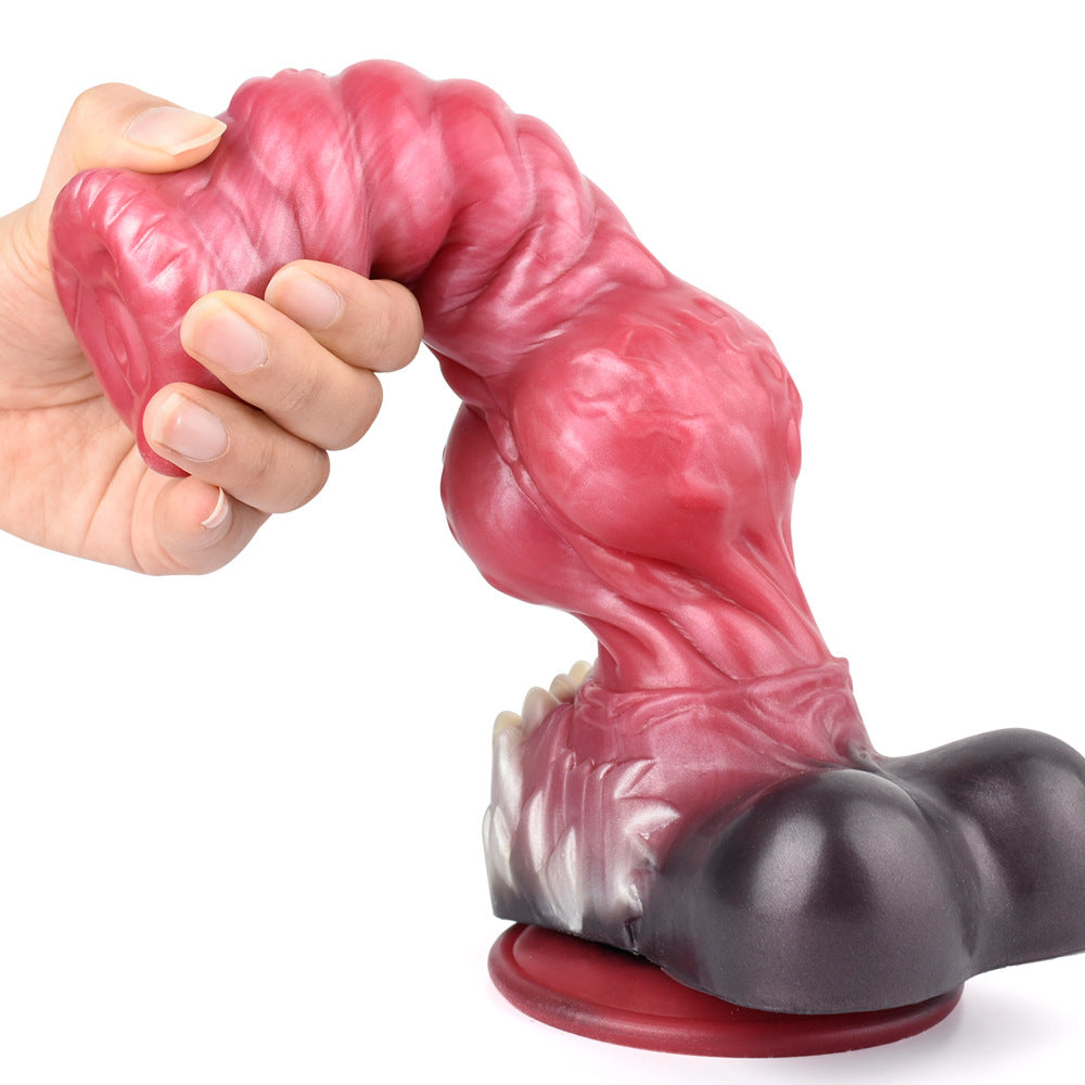 Giant Animal Fantasy Knot Wolf Dildo Xoxomoving