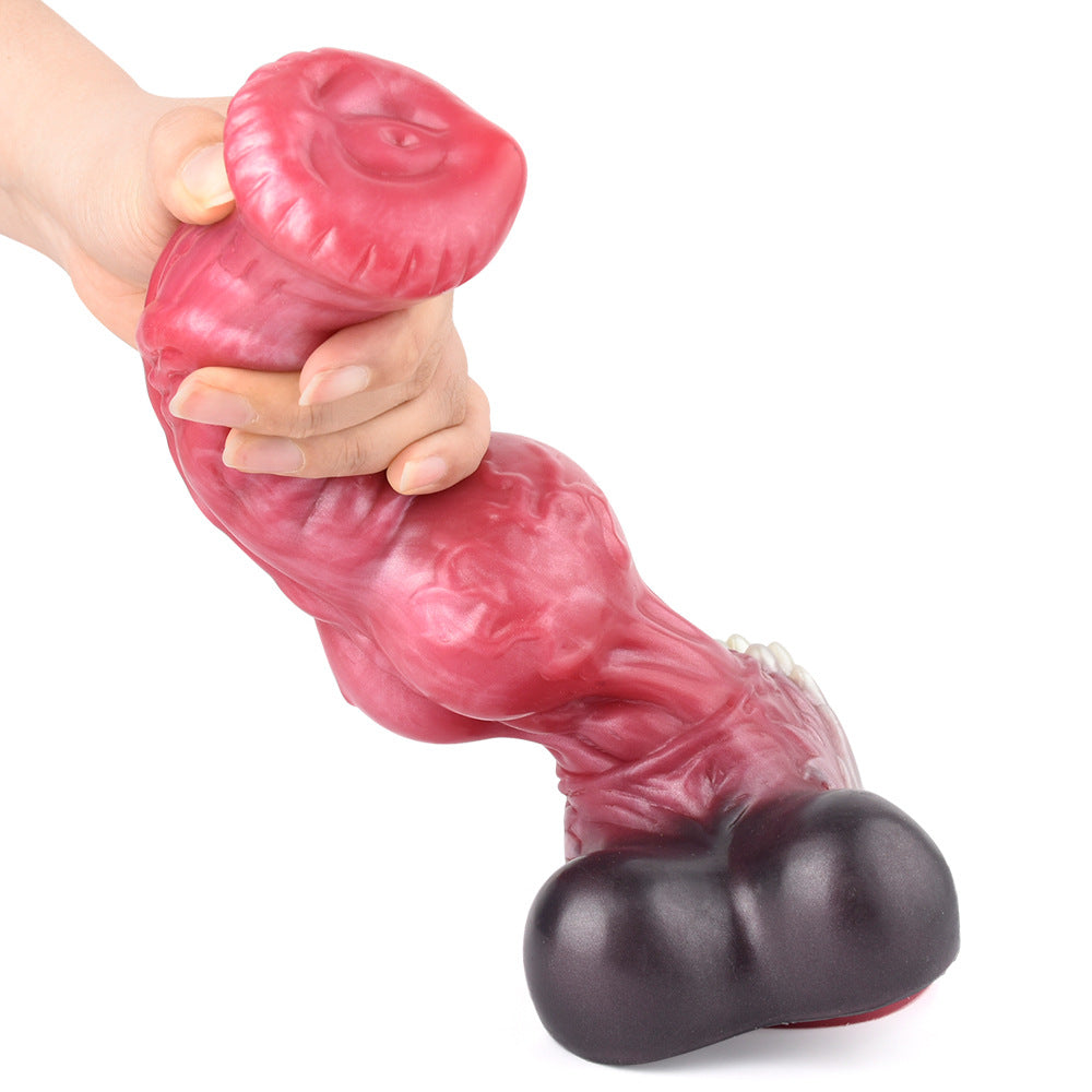 Giant Animal Fantasy Knot Wolf Dildo Xoxomoving