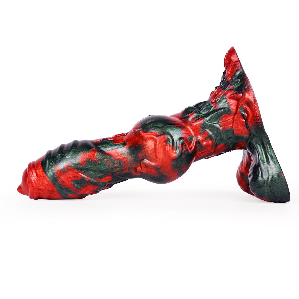 8 Inch Fantasy Soft Dog Dildo Xoxomoving