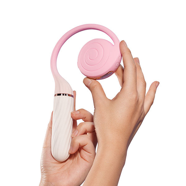 Xoxomoving - Jumping Egg Female Masturbator Sakura Pig- Pulsator & Suction Massager – LOLLIPOP Xoxomoving