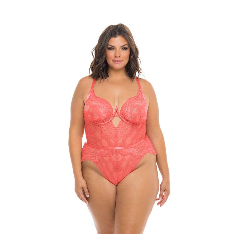 Aura Lace Underwire Teddy Xoxomoving