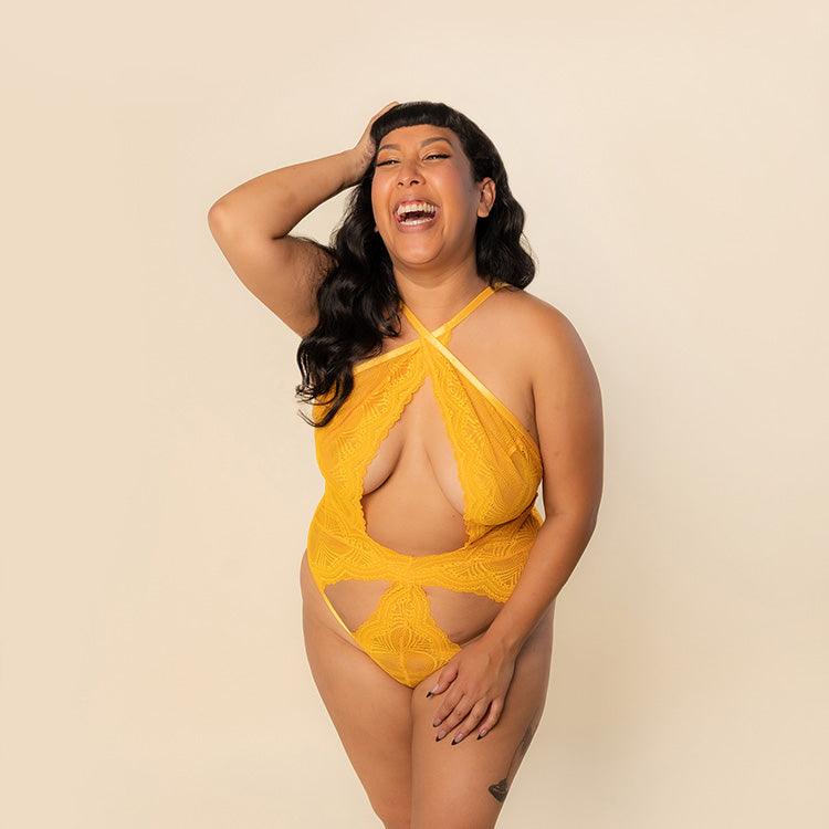 Blisse Soft Lace Teddy Xoxomoving