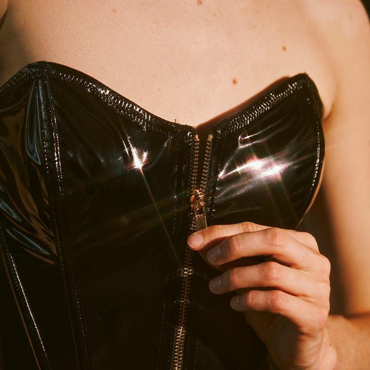 Fetish Rider Bustier Set Xoxomoving