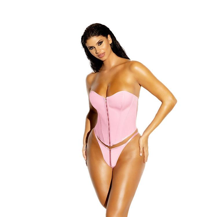 Fetish Rider Bustier Set Xoxomoving