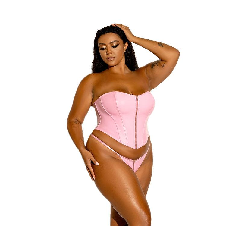 Fetish Rider Bustier Set Xoxomoving