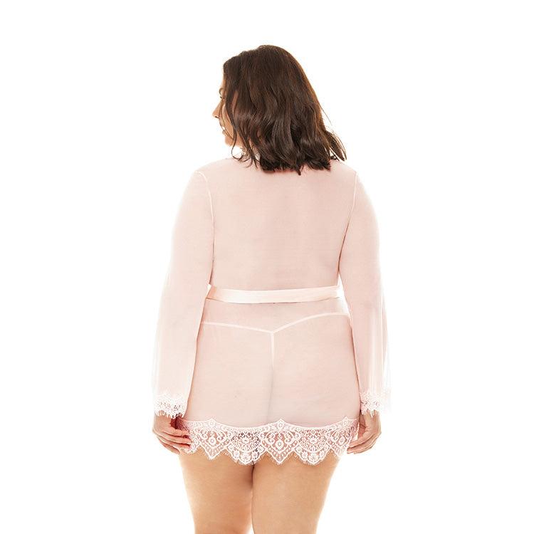 Provence Robe & G-String Set Xoxomoving