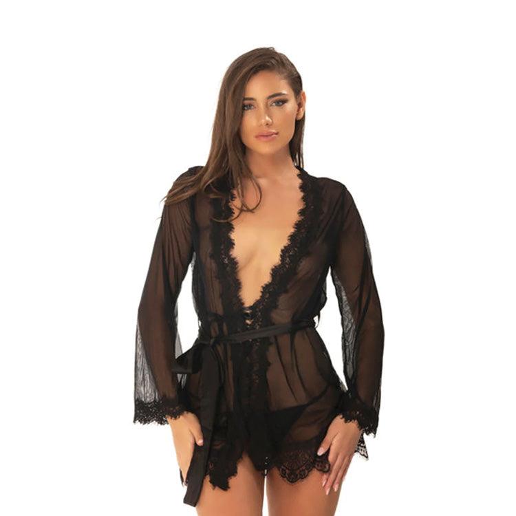 Provence Sheer Shortie Robe Xoxomoving