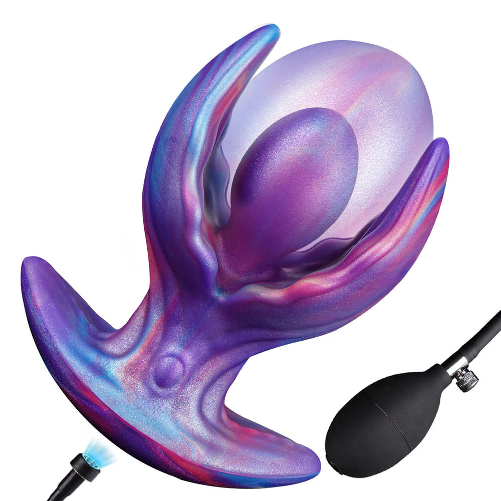Orax - Inflatable Flower Bud Anal Plug