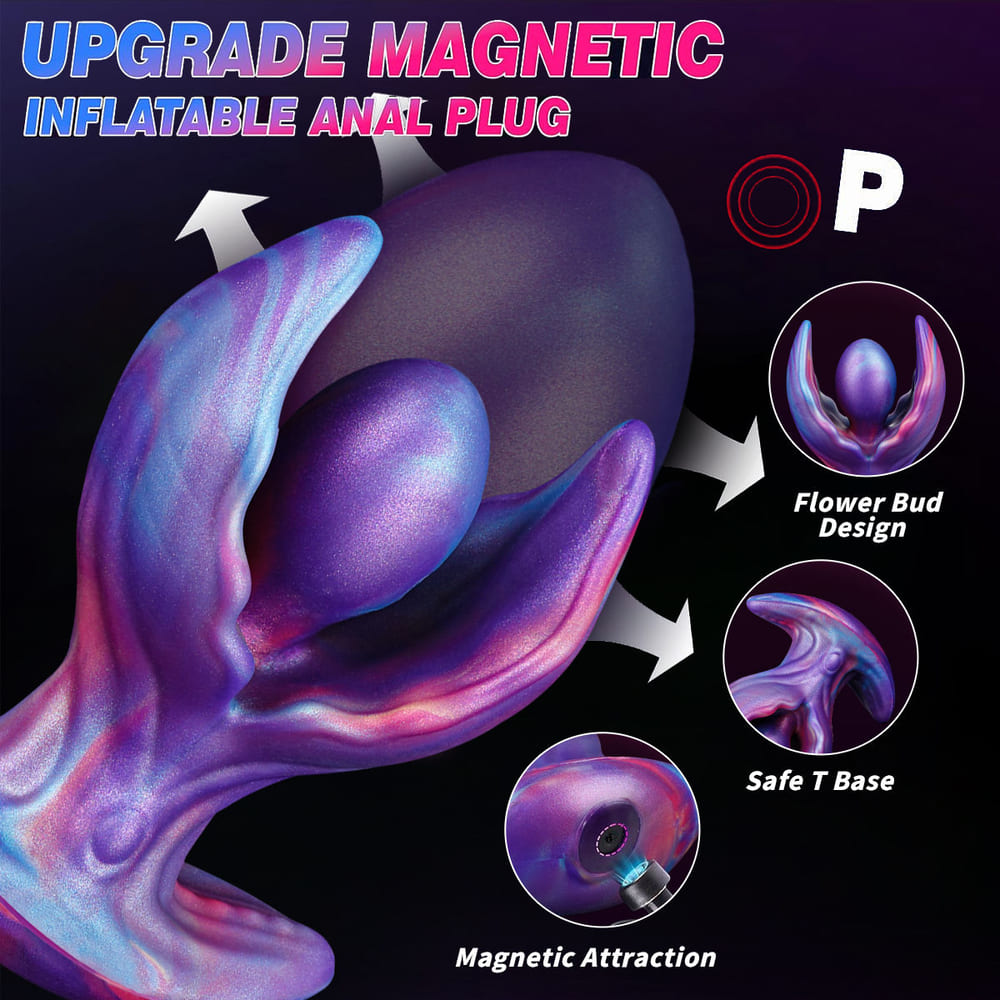 Orax - Inflatable Flower Bud Anal Plug