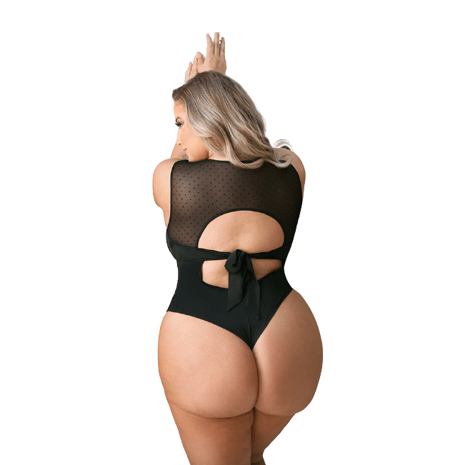 Raven Underwire Teddy Xoxomoving