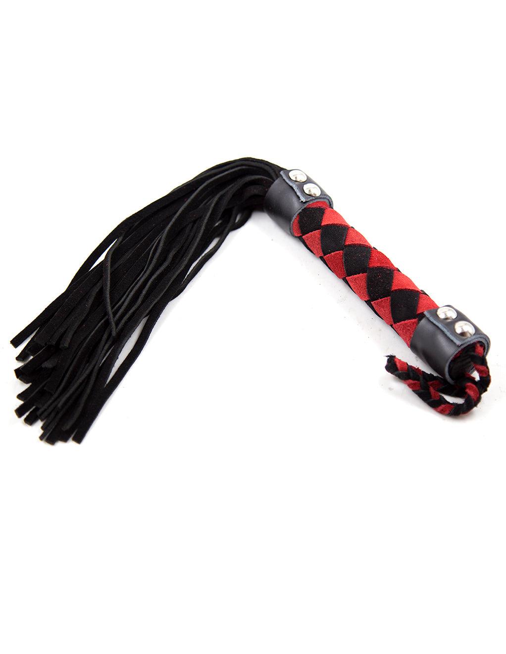 Bizarre Video 15" Leather Flogger Xoxomoving