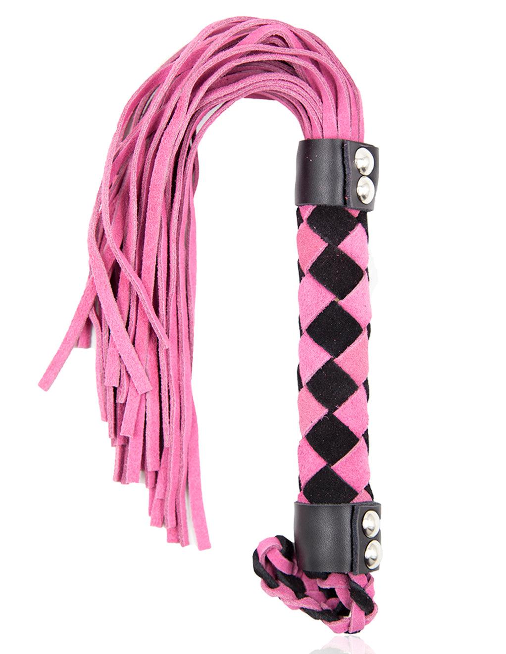Bizarre Video 15" Leather Flogger Xoxomoving