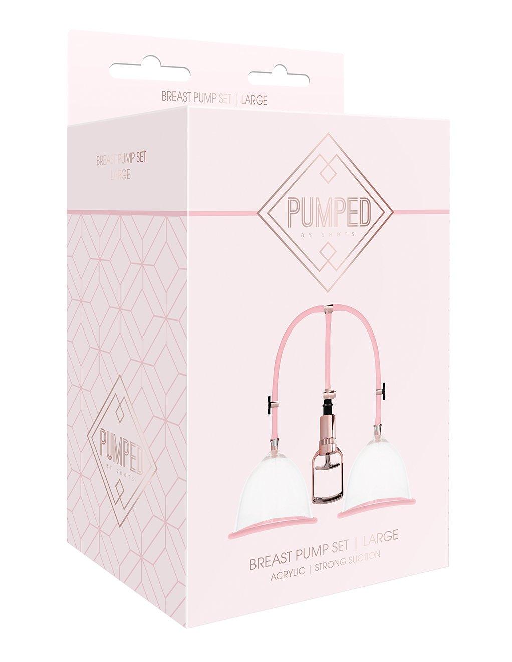 Pumped Rose Gold Breast Pump Set - Xoxomoving